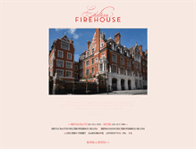 Tablet Screenshot of chilternfirehouse.com